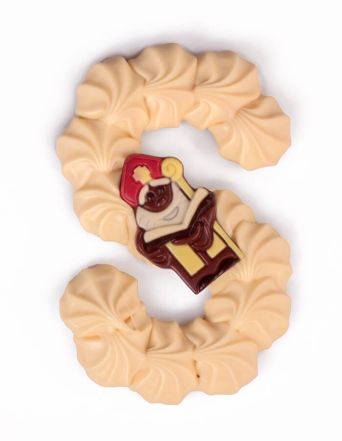 Chocoladeletter Wit